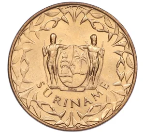 1 цент 1970 года Суринам