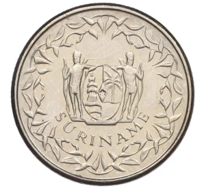 10 центов 1989 года Суринам