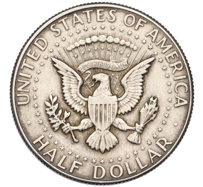 Монета 1/2 доллара (50 центов) 1966 года США (Артикул K12-16070)