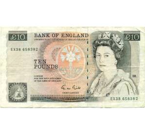 10 фунтов 1988 года Великобритания (Банк Англии)