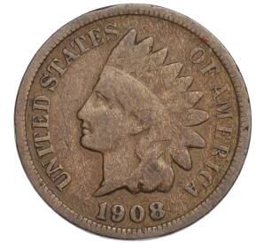 1 цент 1908 года США