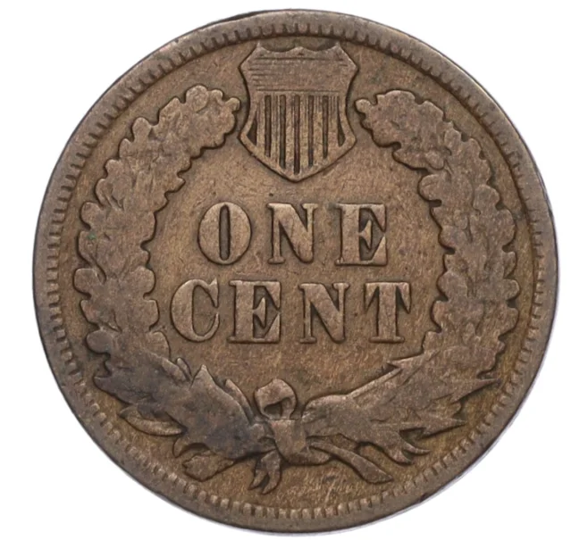 Монета 1 цент 1908 года США (Артикул K12-16162)