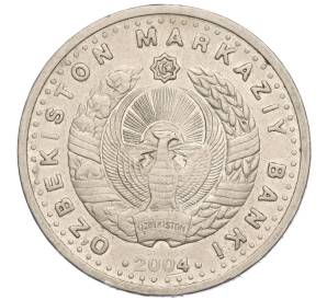 100 сом 2004 года Узбекистан «10 лет национальной валюте Узбекистана»