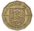 Монета 1/4 шиллинга 1966 года Джерси «900 лет битве при Гастингсе» (Артикул K12-16601)
