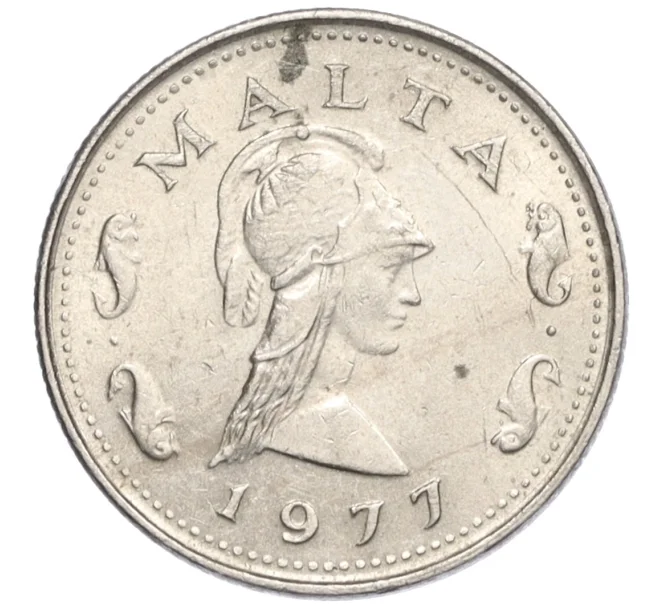 Монета 2 цент7 1972 года Мальта (Артикул K12-16642)