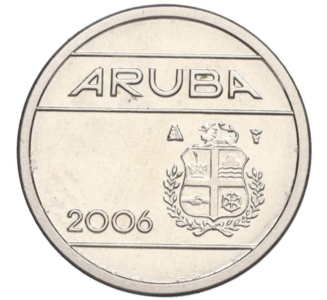 Монета 5 центов 2006 года Аруба (Артикул K12-16648)