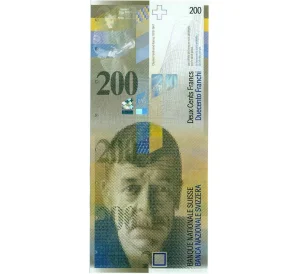 100 франков 2006 года Швейцария