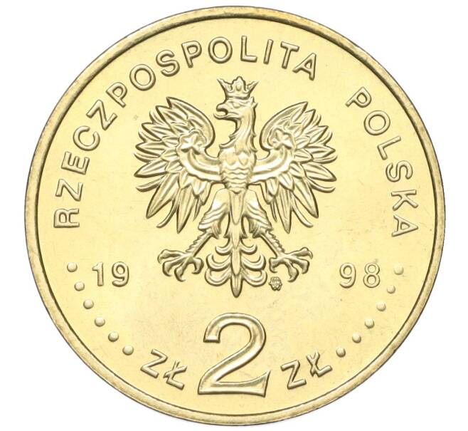 Монета 2 злотых 1998 года Польша «XVIII зимние Олимпийские Игры 1998 в Нагано» (Артикул K12-16339)