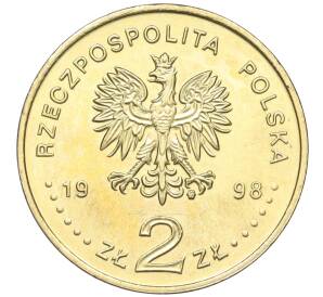 2 злотых 1998 года Польша «Польские правители — Сигизмунд III Ваза» — Фото №2