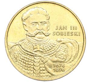 2 злотых 2001 года Польша «Польские правители — Ян III Собеский» — Фото №1