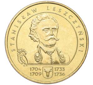 2 злотых 2003 года Польша «Польские правители — Станислав I Лещинский» — Фото №1