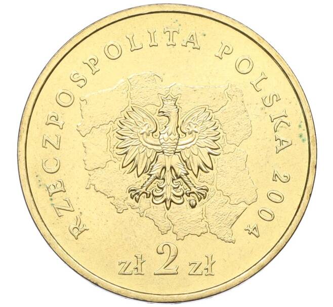 Монета 2 злотых 2004 года Польша «Регионы Польши — Нижнесилезское воеводство» (Артикул K12-16388)