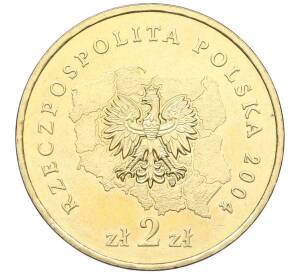 2 злотых 2004 года Польша «Регионы Польши — Силезское воеводство» — Фото №2