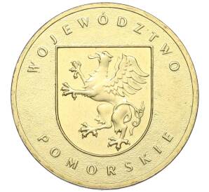 2 злотых 2004 года Польша «Регионы Польши — Поморское воеводство» — Фото №1