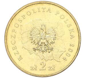 2 злотых 2004 года Польша «Регионы Польши — Любушское воеводство» — Фото №2
