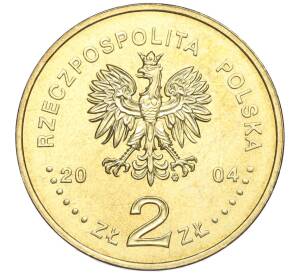 2 злотых 2004 года Польша «15 лет Сенату Республики Польша» — Фото №2