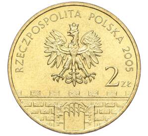 2 злотых 2005 года Польша «Древние города Польши — Гнезно» — Фото №2