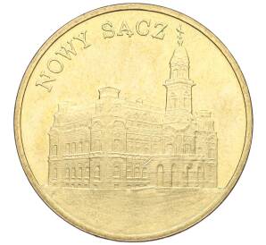 2 злотых 2006 года Польша «Древние города Польши — Новы-Сонч» — Фото №1