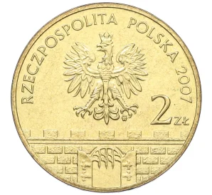 2 злотых 2007 года Польша «Древние города Польши — Плоцк»