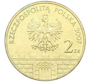 2 злотых 2007 года Польша «Древние города Польши — Гожув-Велькопольский» — Фото №2