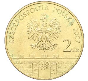 2 злотых 2007 года Польша «Древние города Польши — Клодзко» — Фото №2