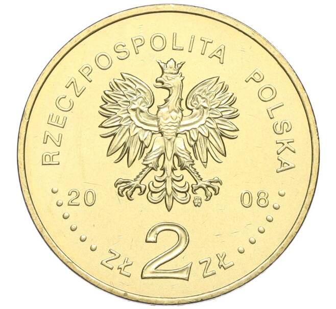 Монета 2 злотых 2008 года Польша «Польские путешественники — Бронислав Пилсудский» (Артикул K12-16481)
