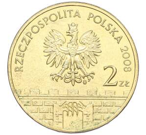 2 злотых 2008 года Польша «Древние города Польши — Бельско-Бяла» — Фото №2