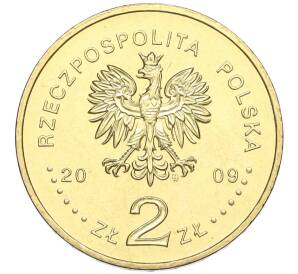 2 злотых 2009 года Польша «90 лет Верховной контрольной палате» — Фото №2