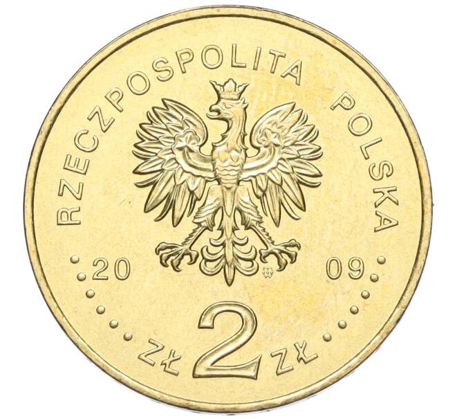 Монета 2 злотых 2009 года Польша «25 лет со дня смерти блаженного Ежи Попелушко» (Артикул K12-16506)
