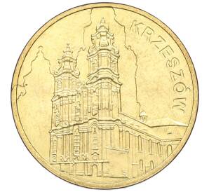 2 злотых 2010 года Польша «Памятники Польши — Кшешув» — Фото №1