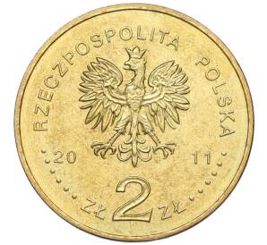2 злотых 2011 года Польша «Председательство Польши в Совете Евросоюза» — Фото №2