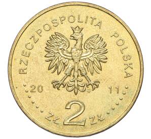 2 злотых 2011 года Польша «Города Польши — Млава» — Фото №2
