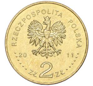 2 злотых 2011 года Польша «Города Польши — Краков» — Фото №2