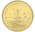 Монета 2 злотых 2013 года Польша «Польские суда — Ракетный катер Гдыня» (Артикул K12-16570)