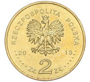 2 злотых 2013 года Польша «100 лет со дня рождения Витольда Лютославского» — Фото №2