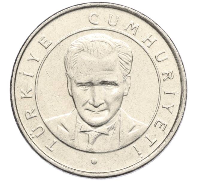 Монета 25 новых курушей 2005 года Турция (Артикул K12-16677)