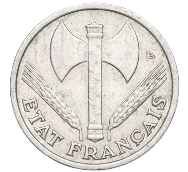 Монета 50 сантимов 1942 года Франция (Артикул K12-16693)