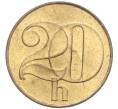 Монета 20 геллеров 1992 года Чехословакия (Артикул K12-16702)