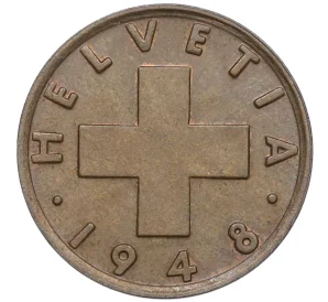 2 раппена 1948 года Швейцария