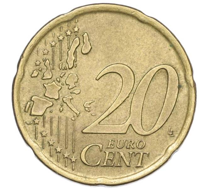 Монета 20 евроцентов 1999 года Испания (Артикул K12-16734)