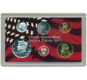 Годовой набор из 5 монет 2006 года S США