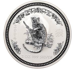 2 доллара 2004 года Австралия «Китайский гороскоп — Год обезьяны»