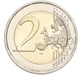Монета 2 евро 2024 года Франция «XXXIII летние Олимпийские игры в Париже 2024 года — Эйфелева башня» (Артикул M2-74438)