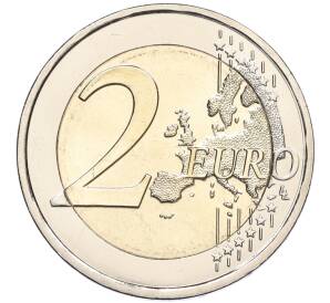 2 евро 2024 года Франция «XXXIII летние Олимпийские игры в Париже 2024 года — Эйфелева башня» — Фото №2