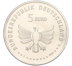5 евро 2024 года F Германия «Чудесный мир насекомых — Мармеладная муха»