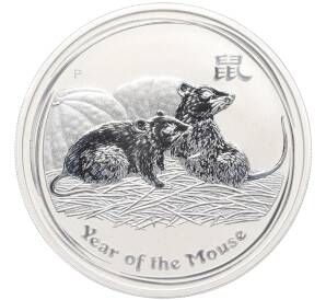 1 доллар 2008 года Австралия «Китайский гороскоп — Год мыши»