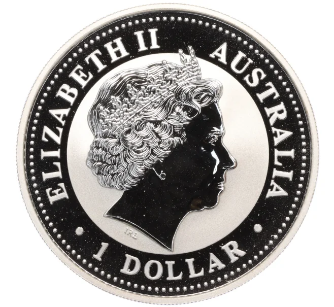 Монета 1 доллар 2006 года Австралия «Китайский гороскоп — Год собаки» (Артикул K12-16824)