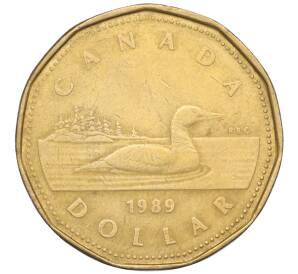 1 доллар 1989 года Канада