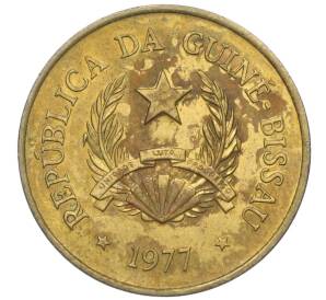 1 песо 1977 года Гвинея-Бисау