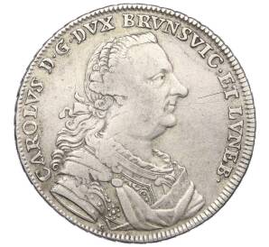 1 талер 1765 года Брауншвейг-Вольфенбюттель — Фото №2